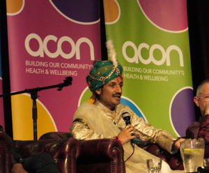 Using royalty for good: Prince Gohil speaks at HIV prevention conference. Photo by acon online via Flickr.